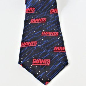 Men's Tie | NFL Giants Silk Black Neckite